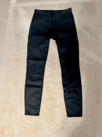 Armani Exchange Faux Leather Pants Size:0