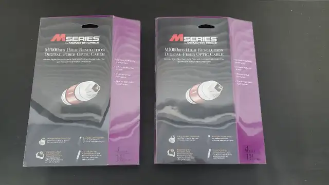 Monster Cable M1000 Digital Fiber Optic Cable