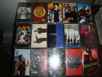 Cassettes de musique old school rap, R & B, rock, pop