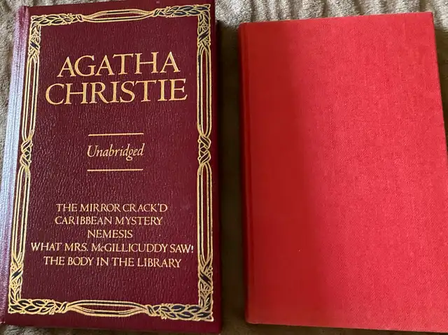 Two Agatha Christie Miss Marple  Collections, Both for $35