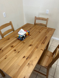 Dining table