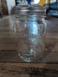 12 Mason Jars with lids - mint 