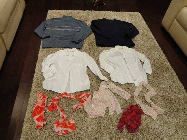 4 Teen's Tuxedo Shirts and 4 Womens Scarves...all for $10.00 in Men's in Kitchener / Waterloo