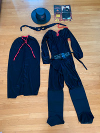 Costume d’Halloween (enfant) zorro grandeur 12-14