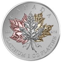 1 oz. Platinum Coin – Maple Leaf Forever – Mintage: 250 (2016)