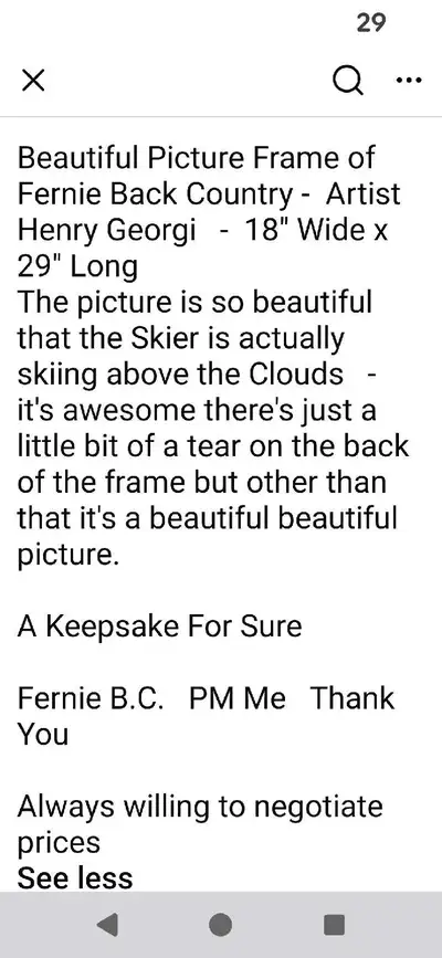 Ski Picture. Beautiful skiing above the clouds, View more