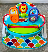 Fisher-Price Portable Baby Chair, Deluxe Sit-Me-Up Floor Seat wi