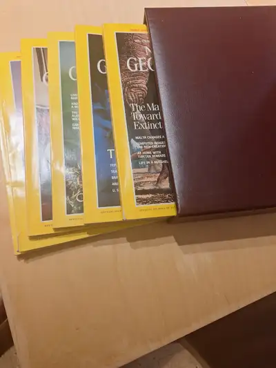 All twelve 1989 magazines in two shelf boxes. I also have full sets up to 2014. Read by only one per...