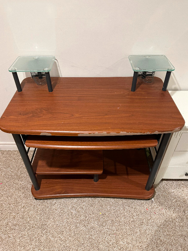 Computer Desk, Maple Dresser & Matching Desk in Desks in Sarnia - Image 3