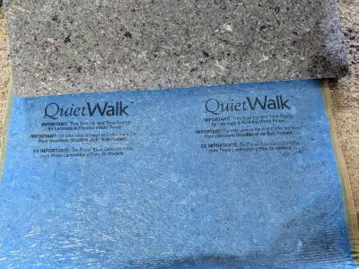 Used Quiet walk underlayment, View more