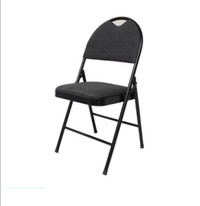 DELUXE BLACK PADDED CHAIRS FOR RENT