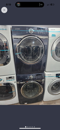Samsung 27inch frontload washer dryer set