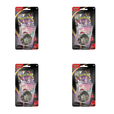 Pokemon TCG Mega Evolution Pitch Black Checklane Blisters Lot 4, View more
