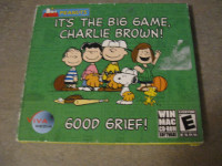 Peanuts-It's The Big Game Charlie Brown ! cd-rom -new and sealed