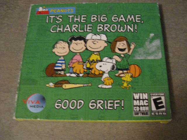 Peanuts-It's The Big Game Charlie Brown ! cd-rom -new and sealed in PC Games in City of Halifax