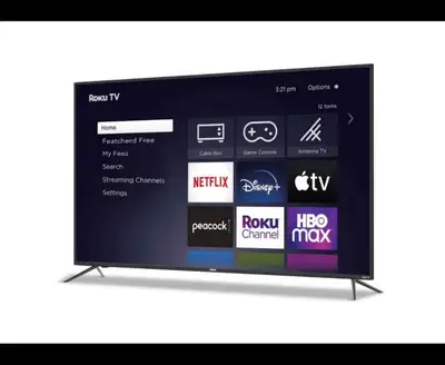 Television 58 pouces roku , smart tv 4K, View more