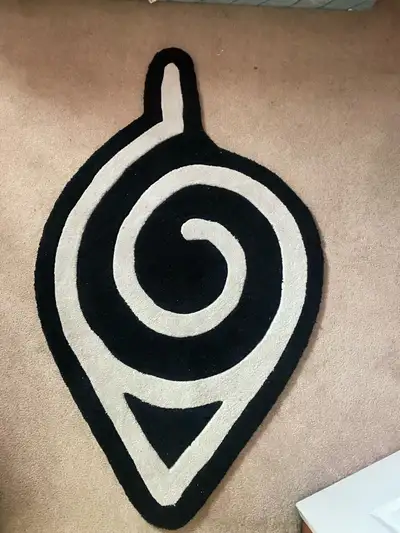 Official Hypland x Naruto "Hidden Leaf" Symbol Rug / Mat, View more
