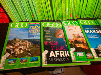 Collection  de 90 Geo France