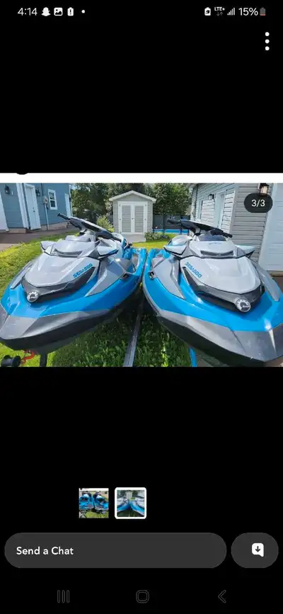 have 2 GTX-230 seadoos with double trailer.1 is a 2018, and the other 1 is 2020.2018 has 70 to 80 ho...