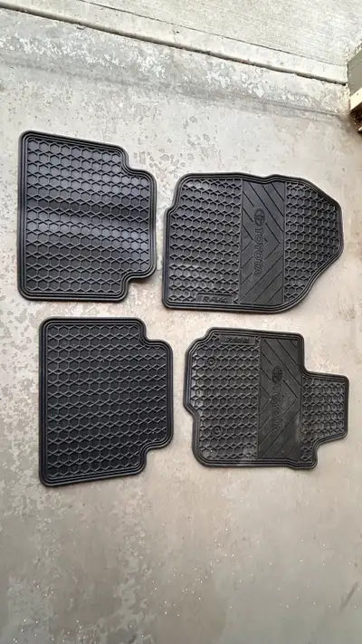 All season floor mats for 2006 - 2012 Rav 4 models