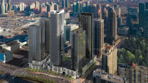 Daniels Stak36 luxurious Condos, 2 bed, 2 bath, 1 parking + locker, 820sf + 40sf balcony, South East...