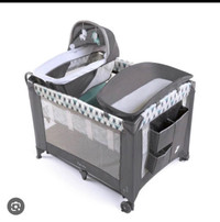 Ingenuity foldable play yard with bassinet and change table 