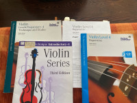 Violin RCM level 4 books 