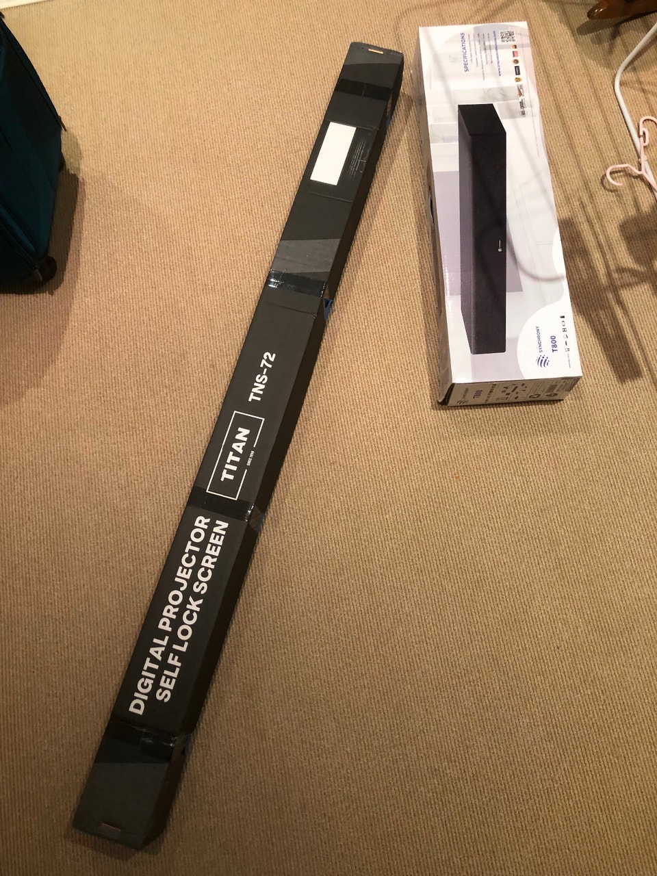 FREE Projector screen and speaker. | General Electronics | City of ...