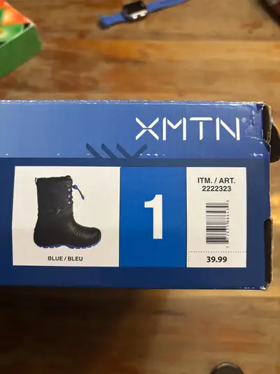 Brand New waterproof  Winter boots Youth  Size 1, View more