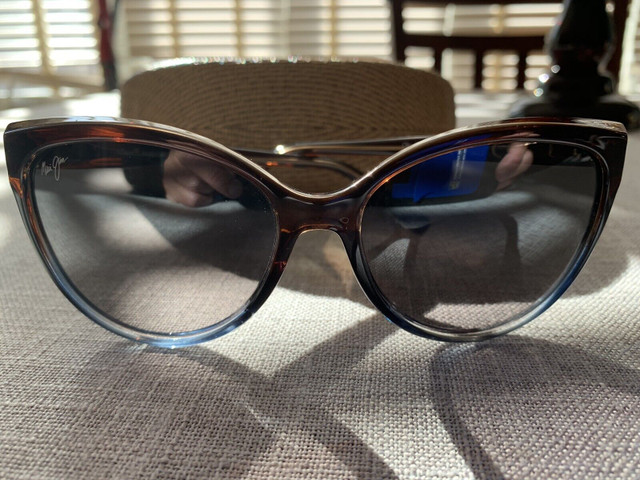 Maui Jim  Olu Olu 537-01F Brown Blue Polarized Sunglasses - New in Jewellery & Watches in Oakville / Halton Region - Image 2