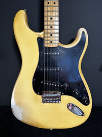 Fender Stratocaster Olympic White "Hardtail" 1979