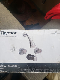 New in box shower taps