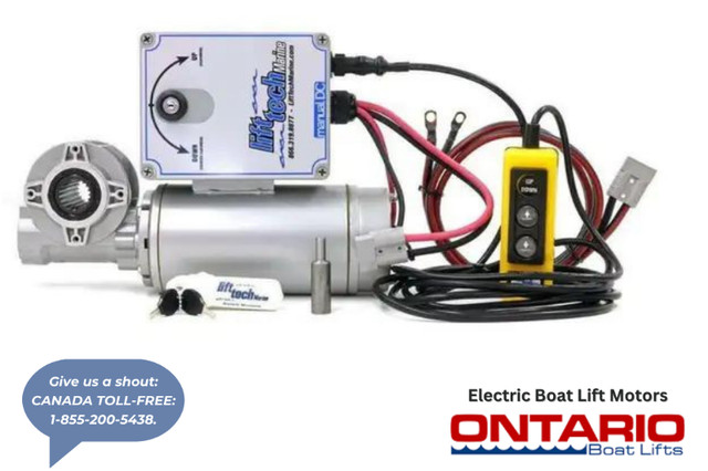 Electric Boat Lift Motors: Safe &amp; Easy for Seniors. in Other in Burnaby/New Westminster