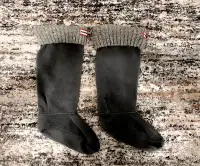 Hunter Original 6 Stitch Cable Cuff Tall Boot Socks