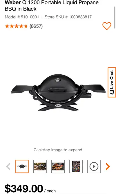 Weber traveller bbq brand new in box
