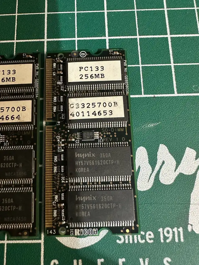 Original Ricoh 256MB PC133 PCB SDRAM DIMM   in Flash Memory & USB Sticks in Mississauga / Peel Region - Image 5