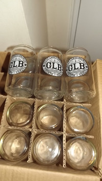 15 GLB/GREAT LAKES TALL BEER GLASSES/NEW GLASSWARE