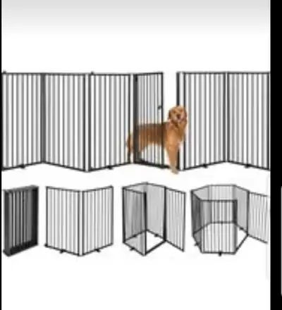 Nidouillet Metal Dog Gates, 6 Panels, 32'H brand new, View more