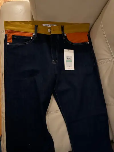 New CK Kalvin Klein Jeans - women 34x32 - premium Italian denim, View more