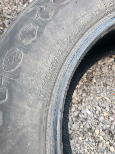 Full set of firestone tires thread is 80% 4037971904