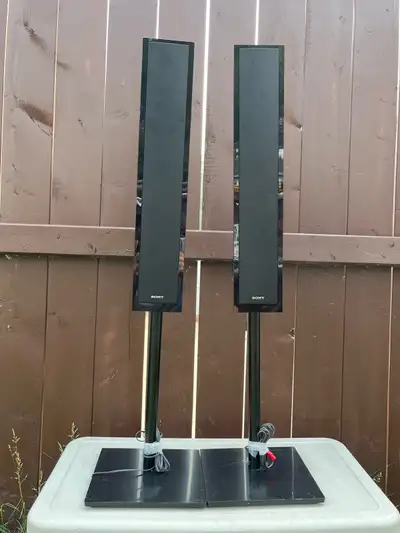 2 Sony Speakers, View more