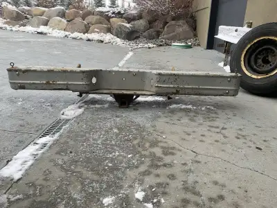 Rear bumper for c10 c20 c30 k10 k20 k30 k5 k1500 k2500 k3500 Square squarebody Trailer hitch on both...