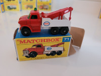 No. 71 Wreck truck ESSO Matchbox Lesney avec boite rare neuf
