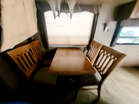 RV Trailer Dining Table & 4 Chairs