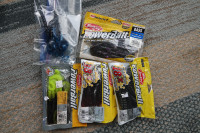 Plastic baits for bass, Senkos, worms, tubes etc