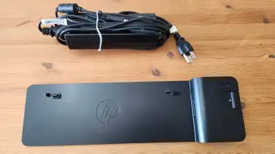 HP UltraSlim Docking Station and Power Adapter, View more