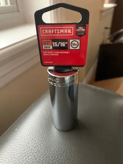 New craftsman deep socket