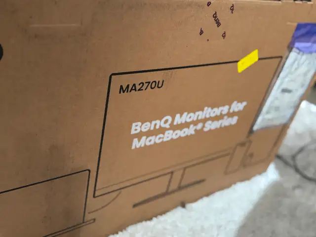 BenQ MA27OU 27" 4K MacBook Monitor (YouTube Review Unit) in Monitors in West Island - Image 10