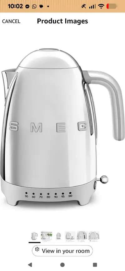smeg Kettle, View more
