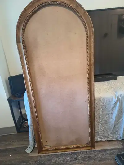 Arched Wood Wall Mirror Frame, View more